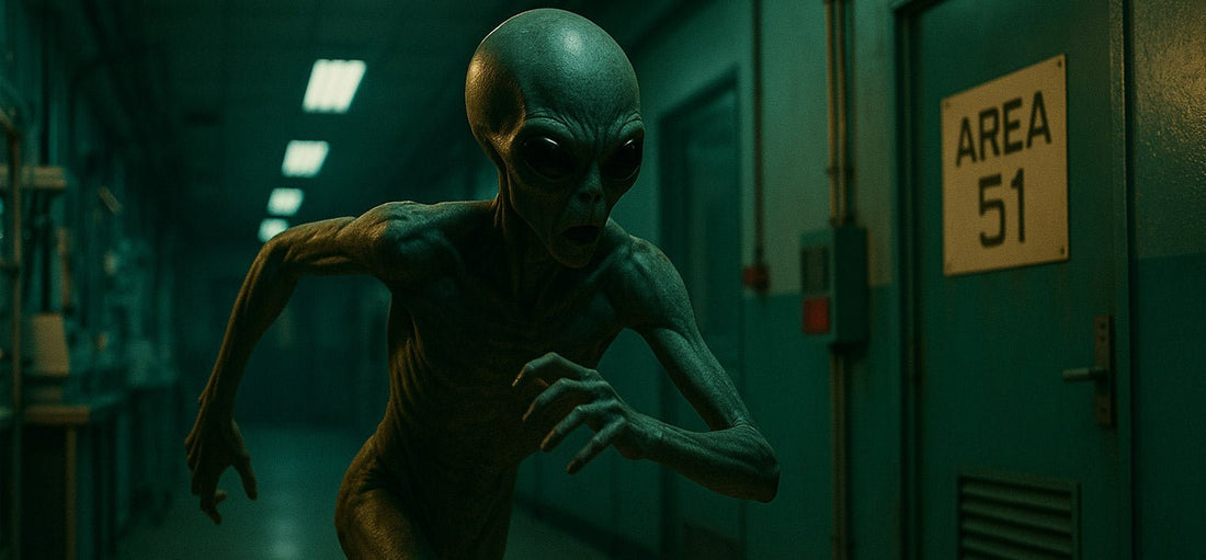 Escape from Area 51: A Short Horror Story - Urban Myth Apparel