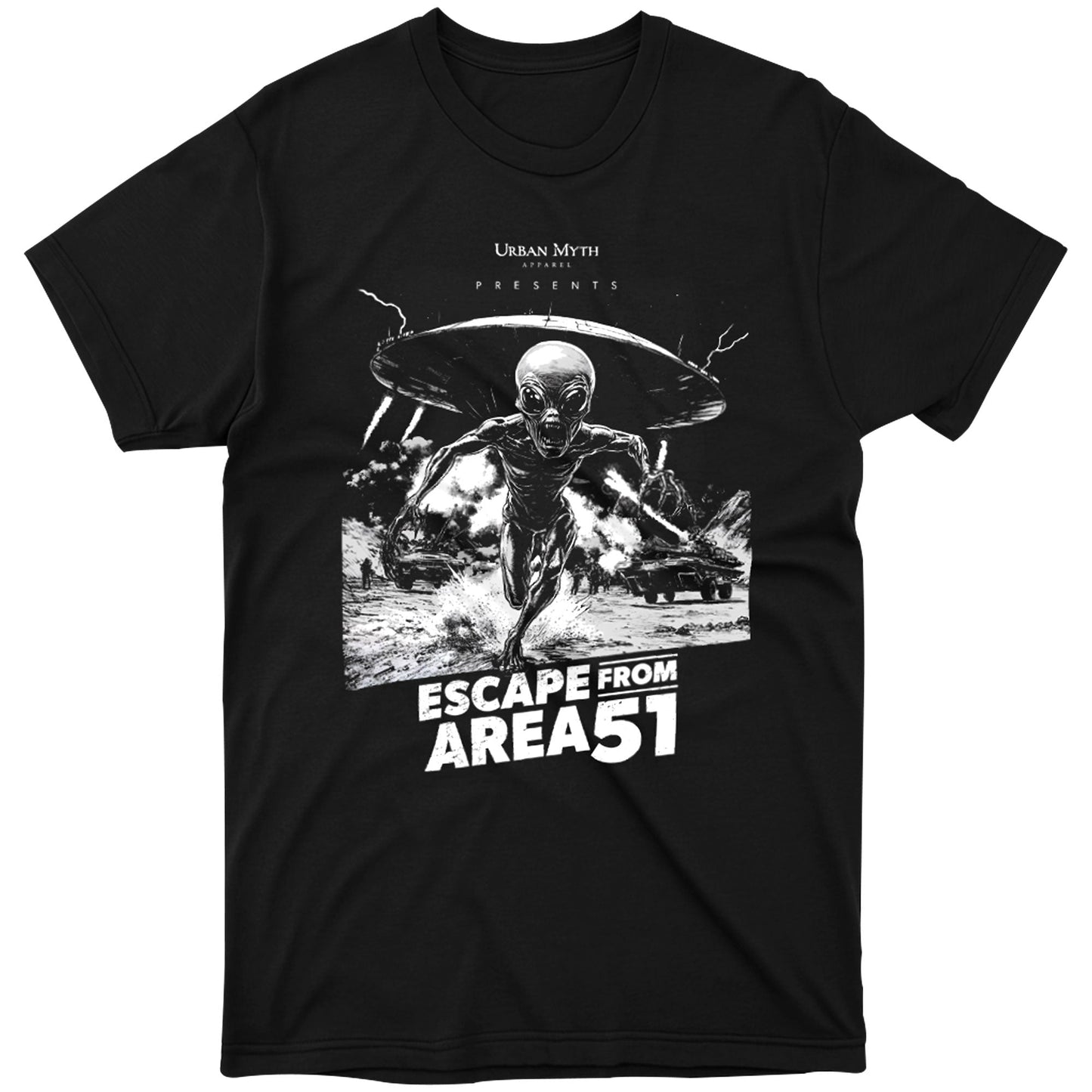 AREA 51: The Escape Tee - Urban Myth Apparel