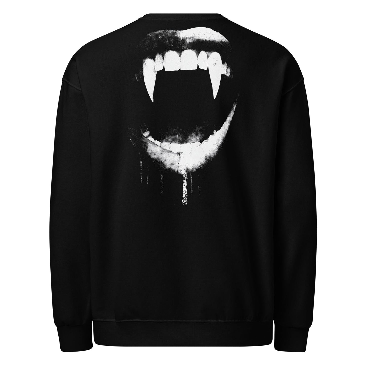 FANGS Crew Neck Sweatshirt - Urban Myth Apparel