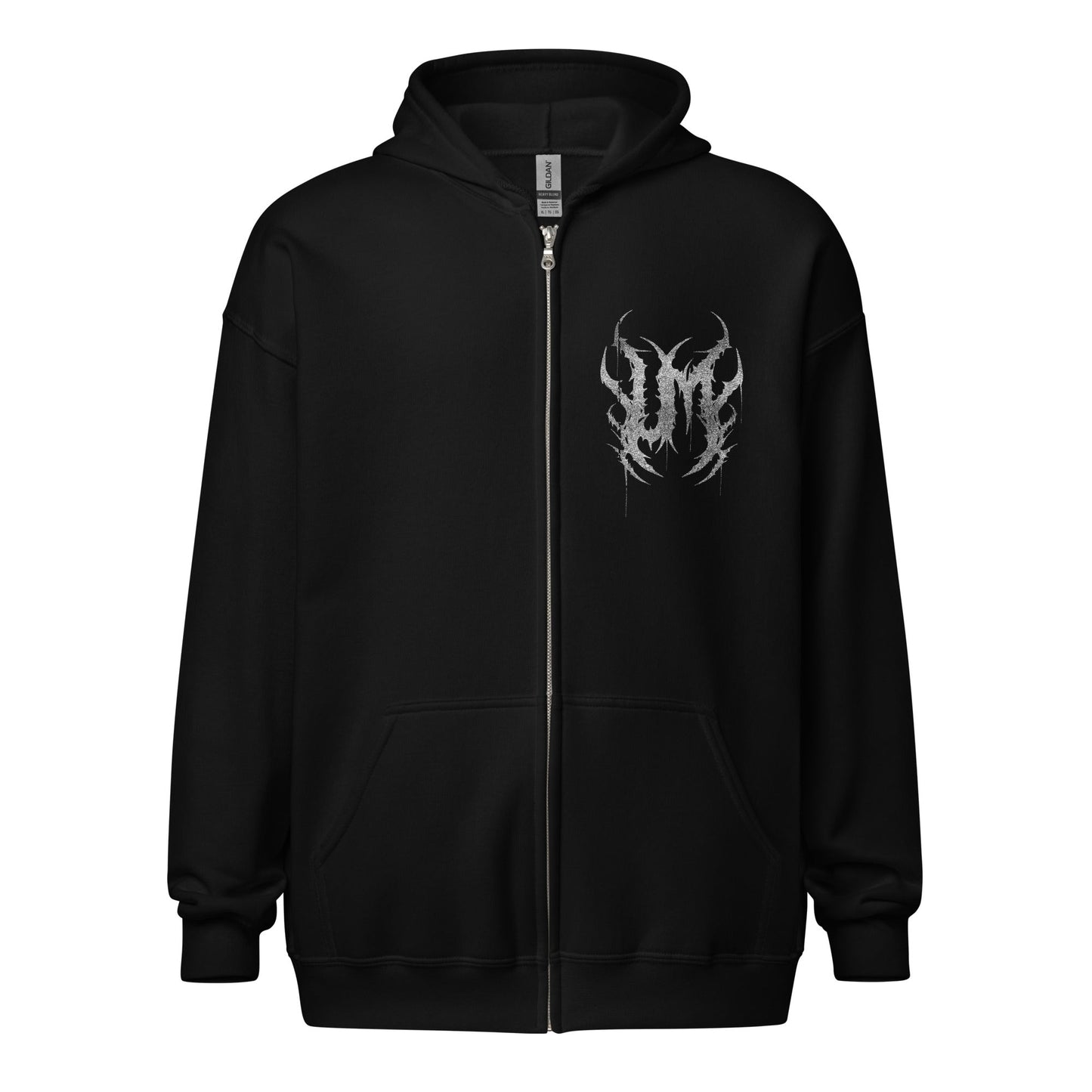 FANGS Zip Up Hoodie - Urban Myth Apparel
