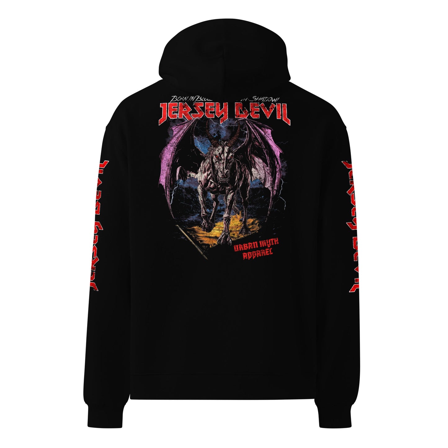 Jersey Devil Hoodie - Urban Myth Apparel
