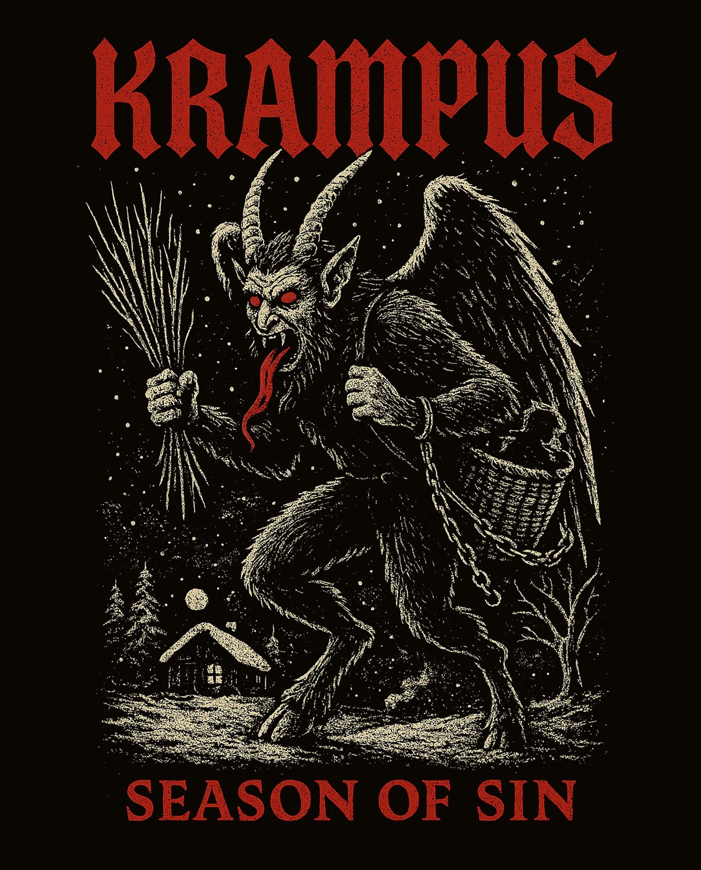 Krampus: Season of Sin Tee - Urban Myth Apparel