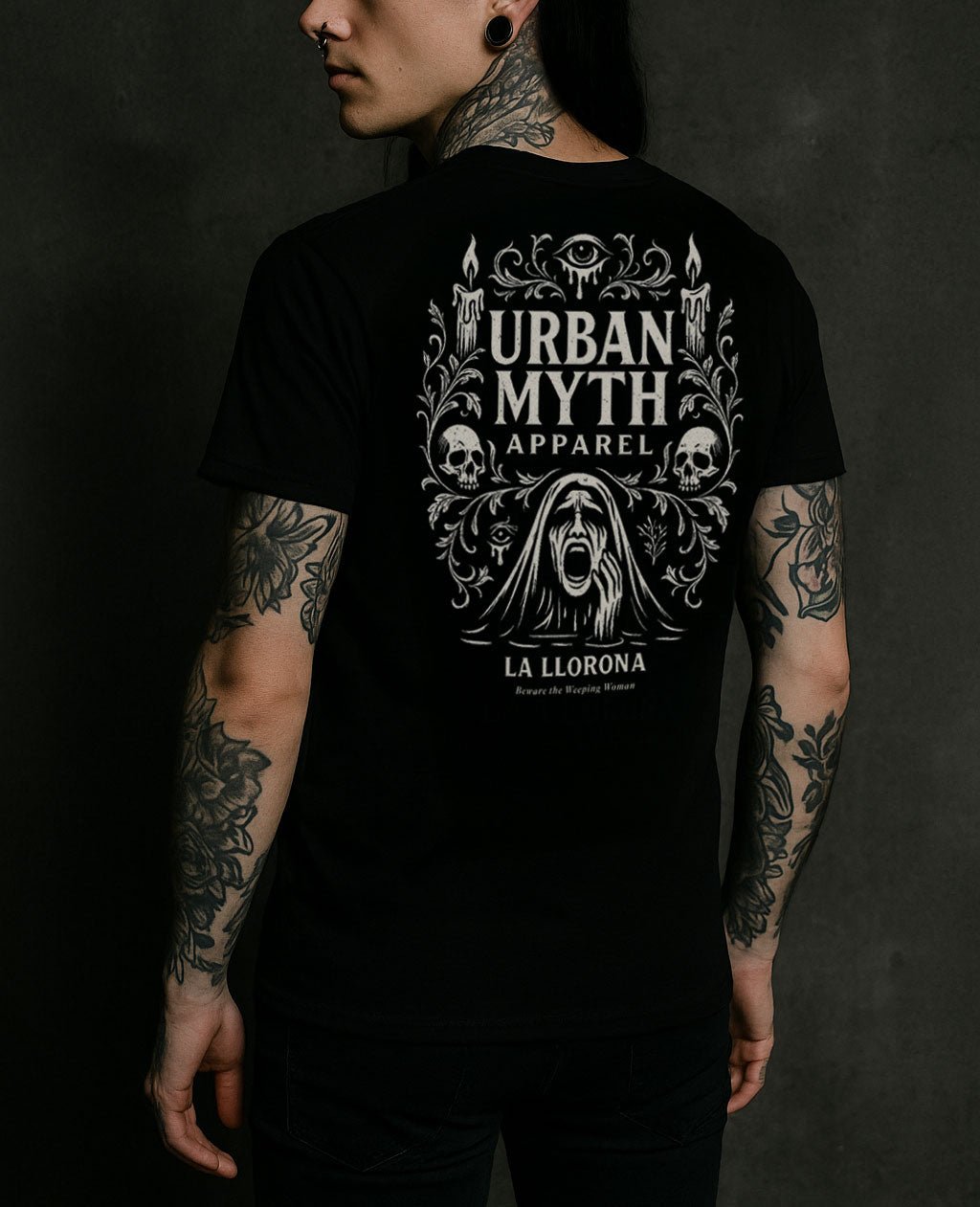 La Llorona Weeping Eyes Tee - Urban Myth Apparel