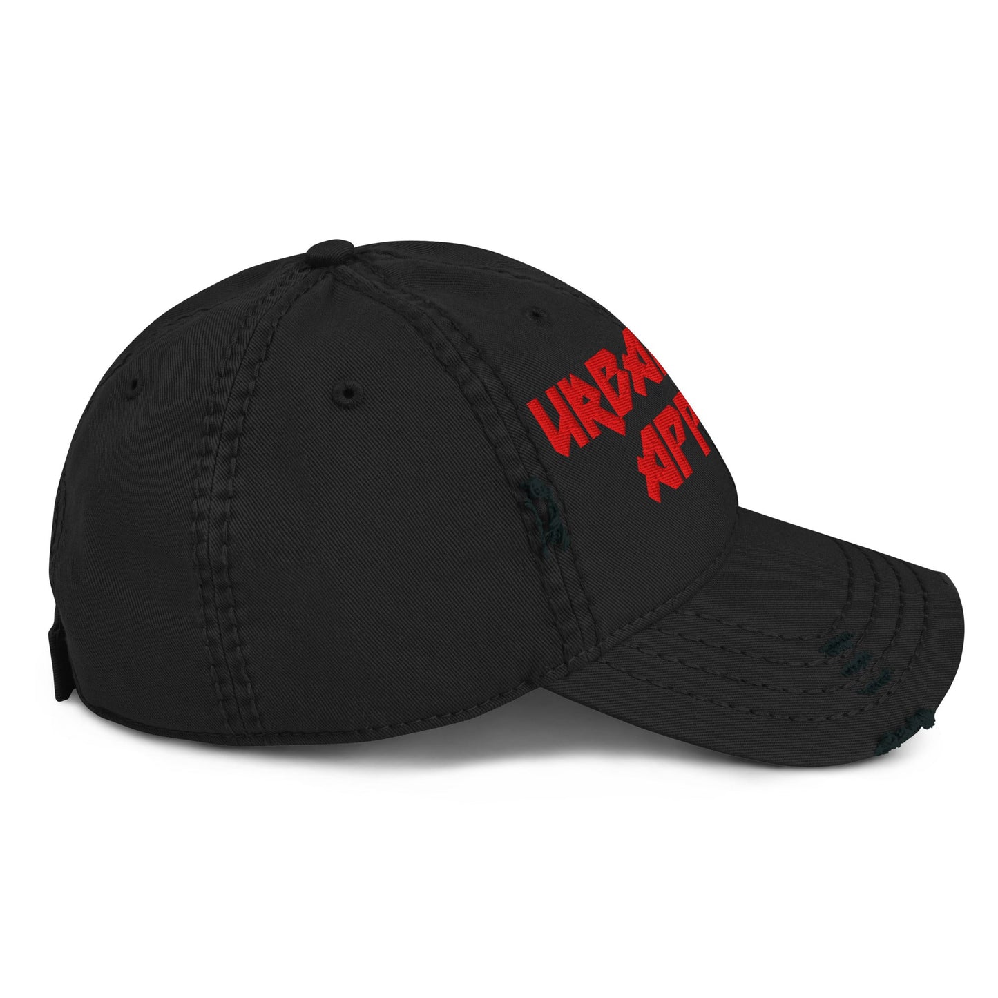 Metal Logo Distressed Dad Hat - Urban Myth Apparel