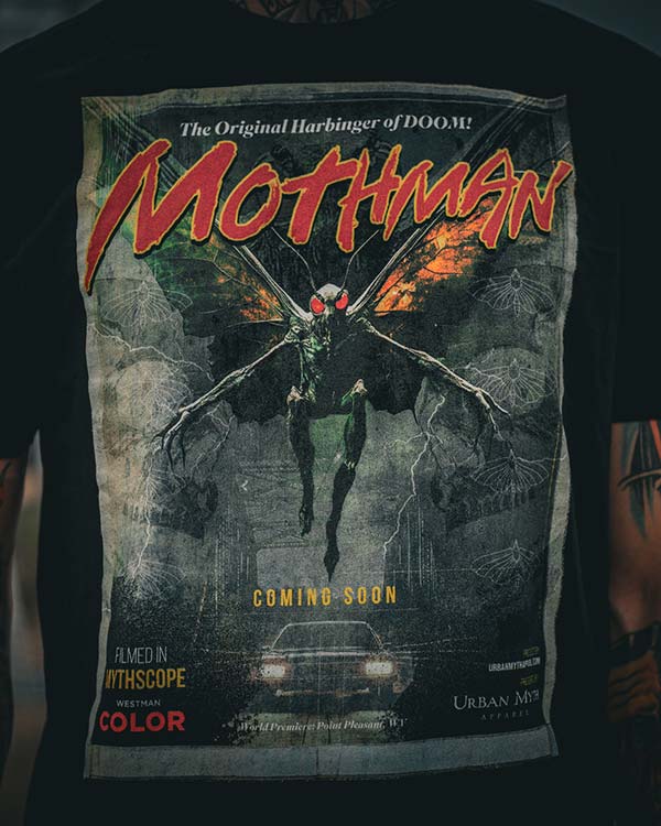 Mothman: The Original Harbinger of Doom! - Urban Myth Apparel