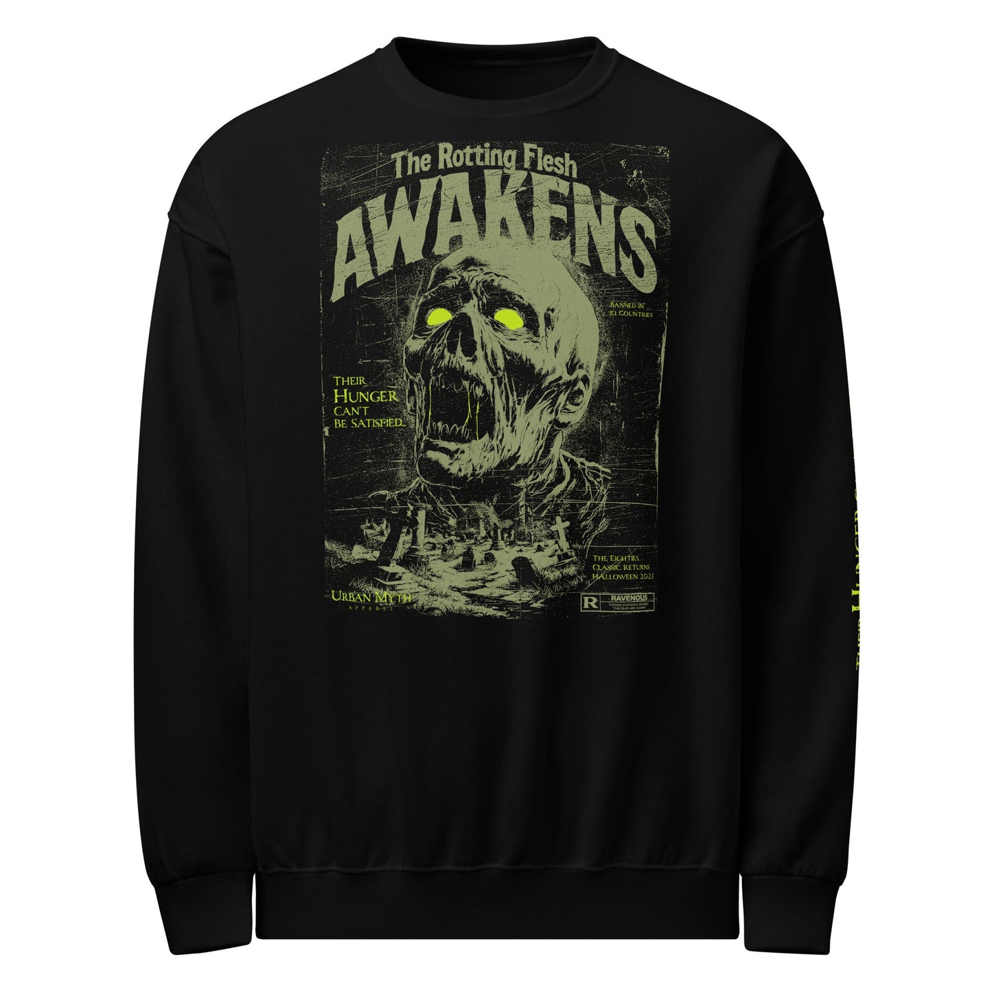 The Rotting Flesh Awakens - Crew Neck Sweatshirt - Urban Myth Apparel
