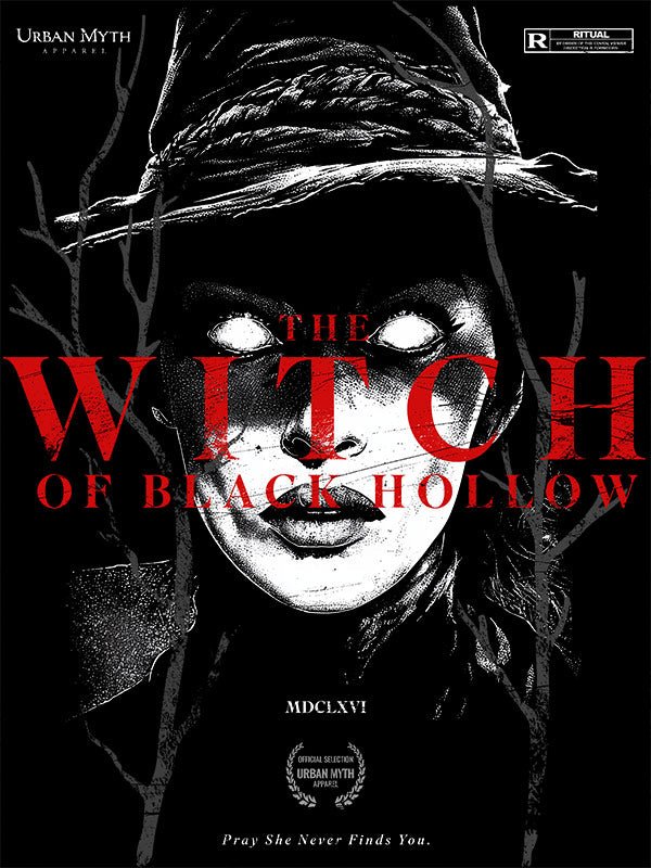 The Witch of Black Hollow Crop Top - Urban Myth Apparel