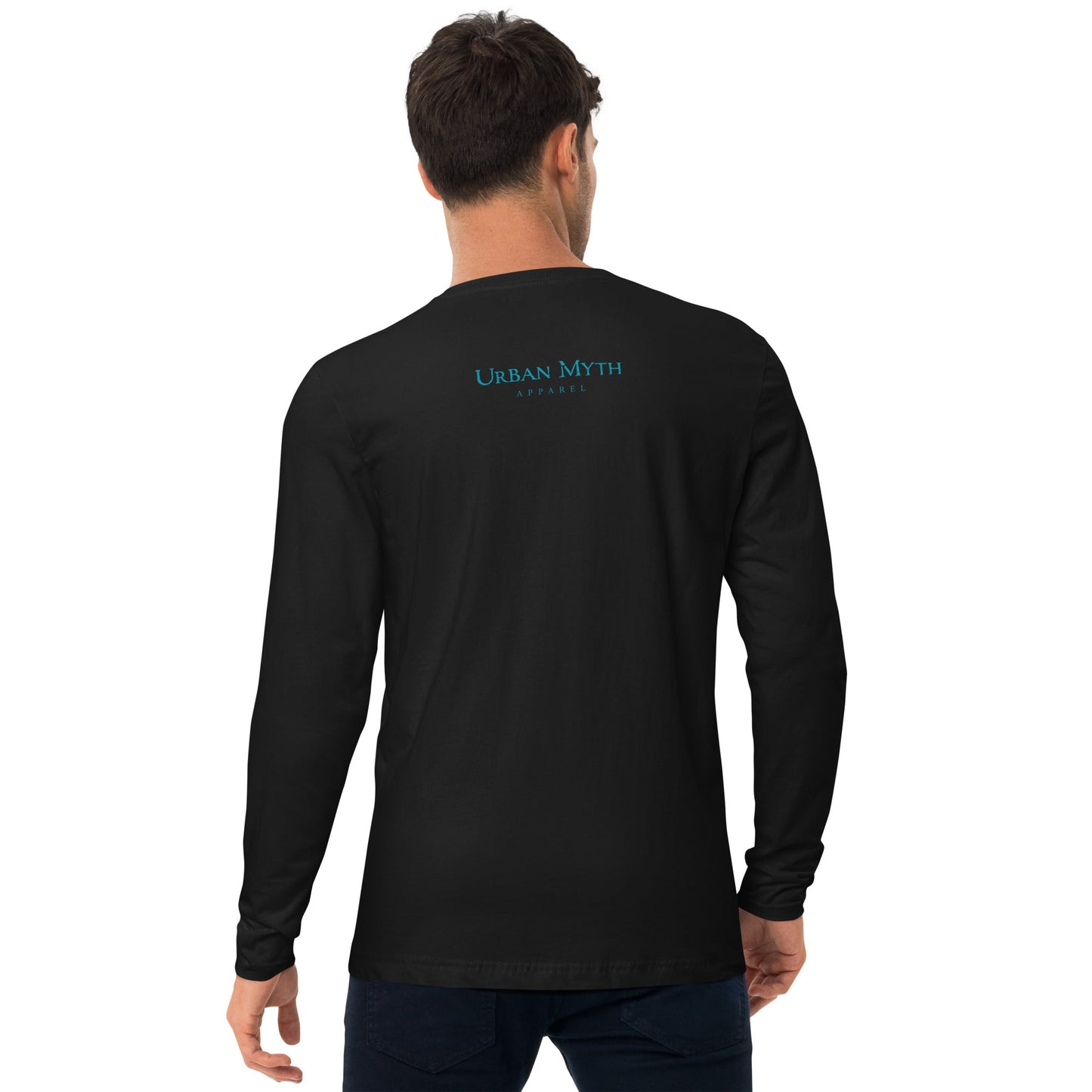Well to Hell Long Sleeve Fitted Crew - Urban Myth Apparel