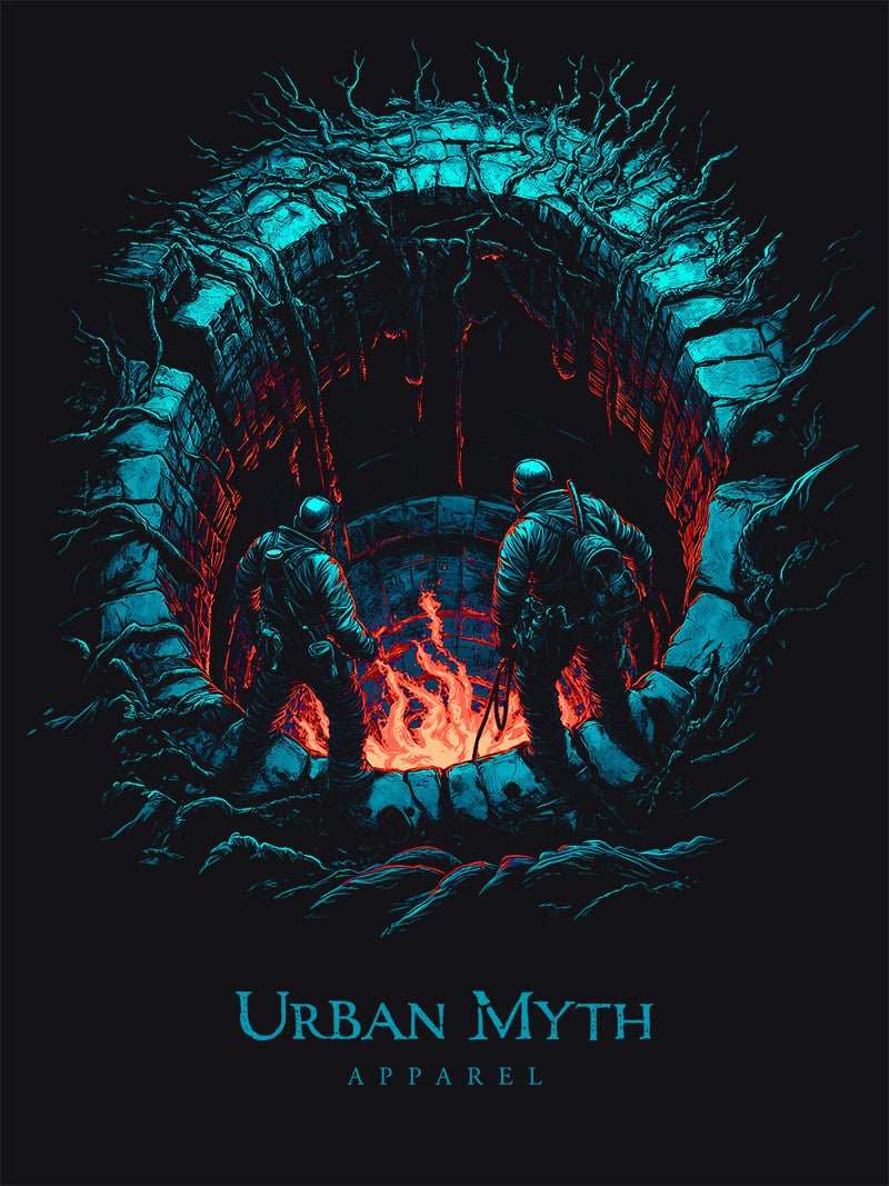 Well to Hell Women's V - Neck - Urban Myth Apparel