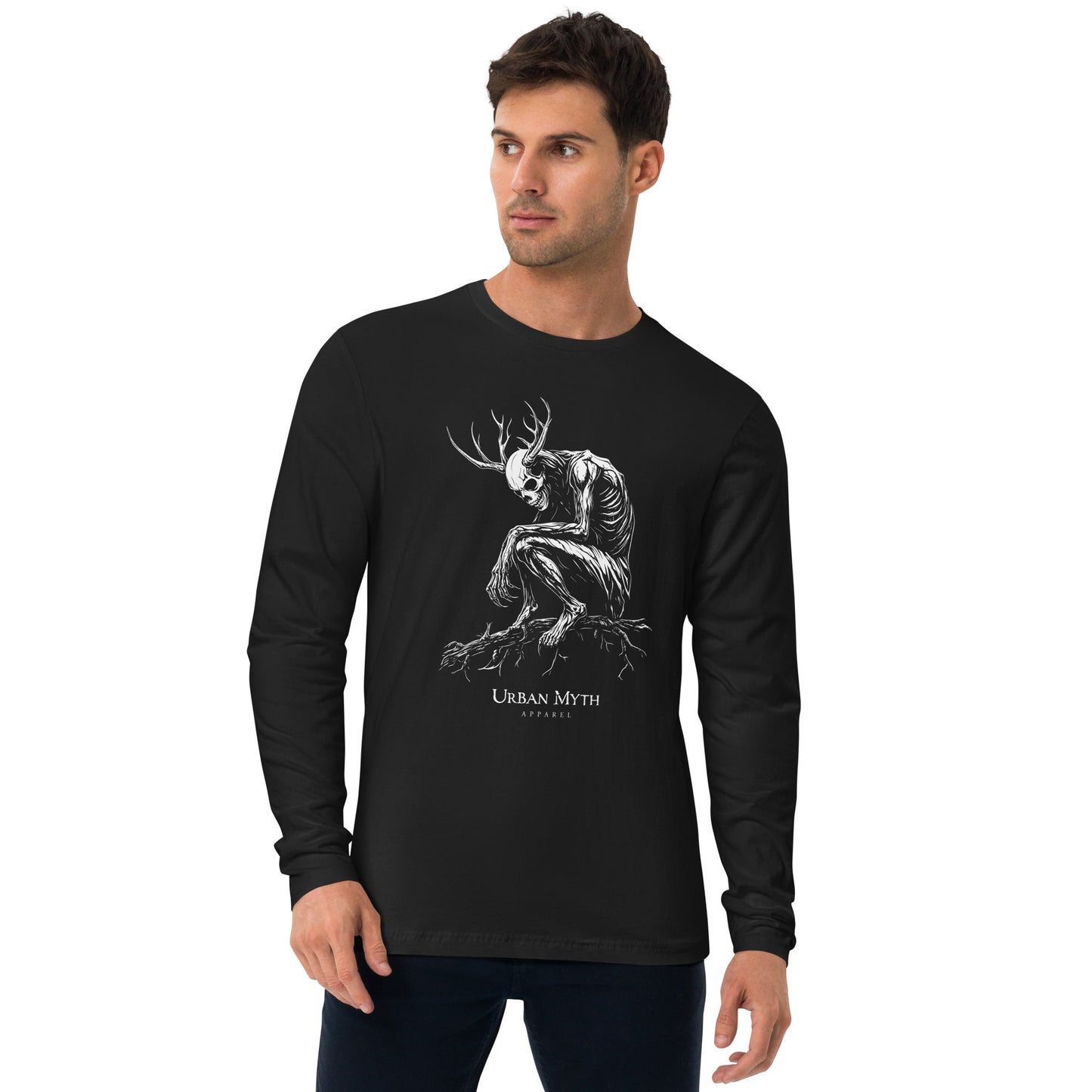 Wendingo Long Sleeve Fitted Crew - Urban Myth Apparel