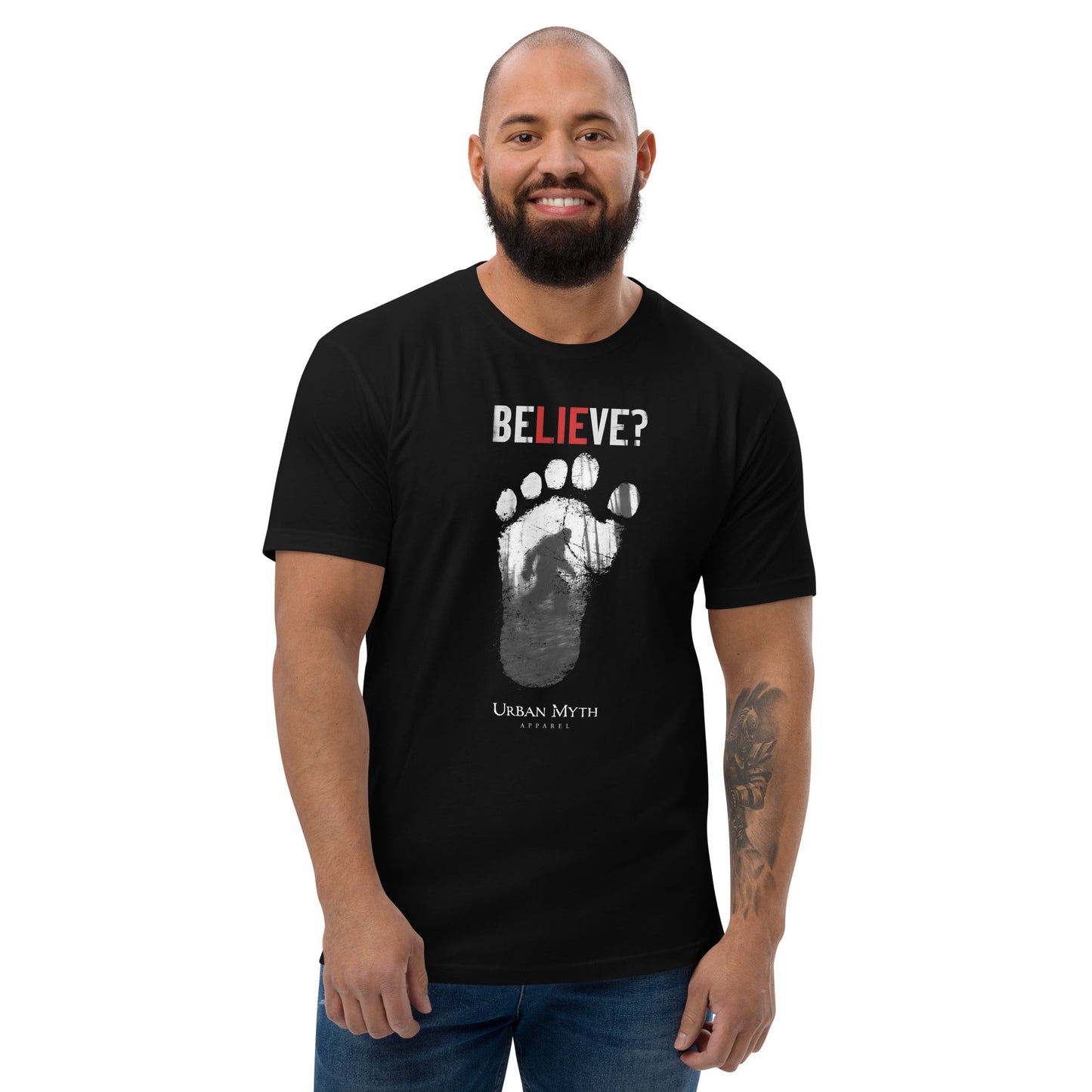 Bigfoot "Believe?" Tee - Urban Myth Apparel