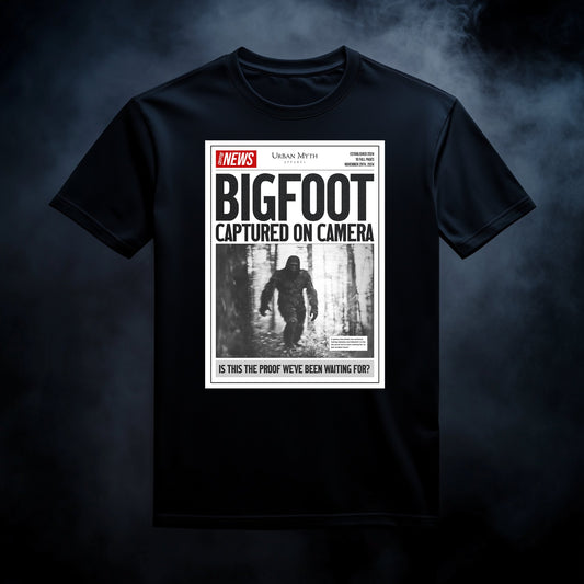 Bigfoot Captured on Camera Tee - Urban Myth Apparel