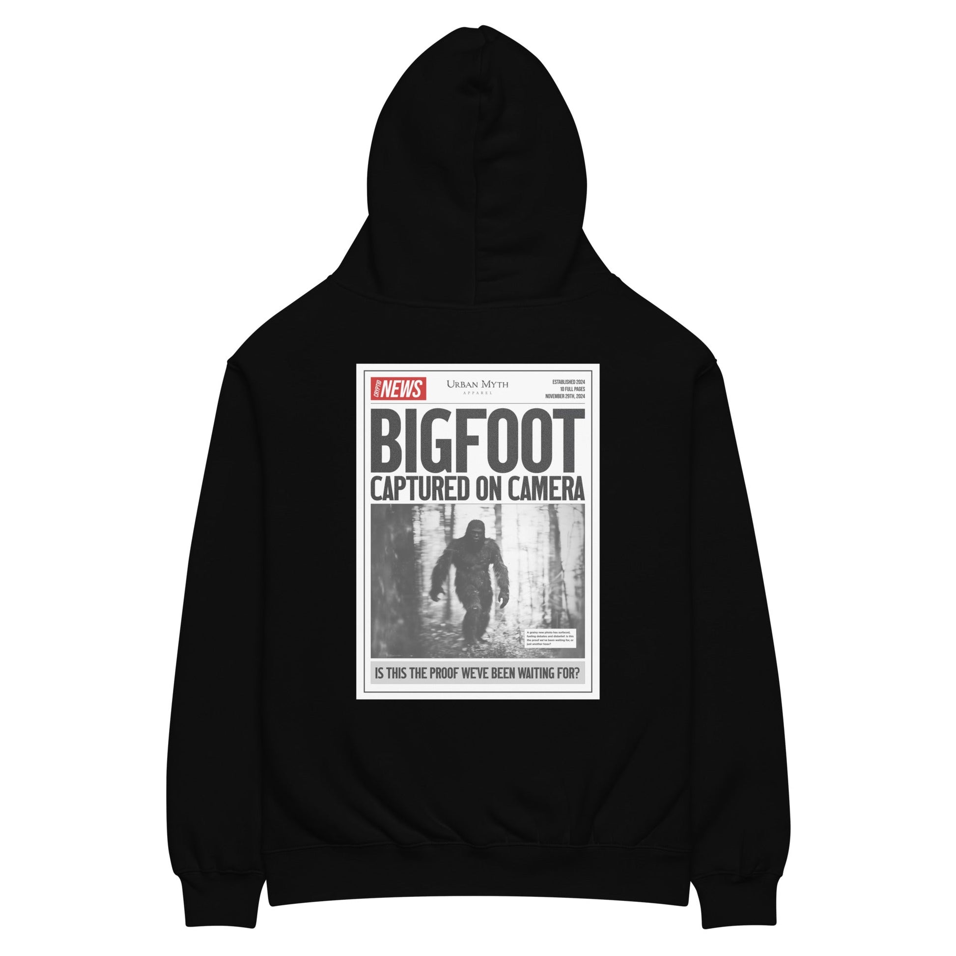 Bigfoot Captured on Camera Unisex Oversized Hoodie - Urban Myth Apparel