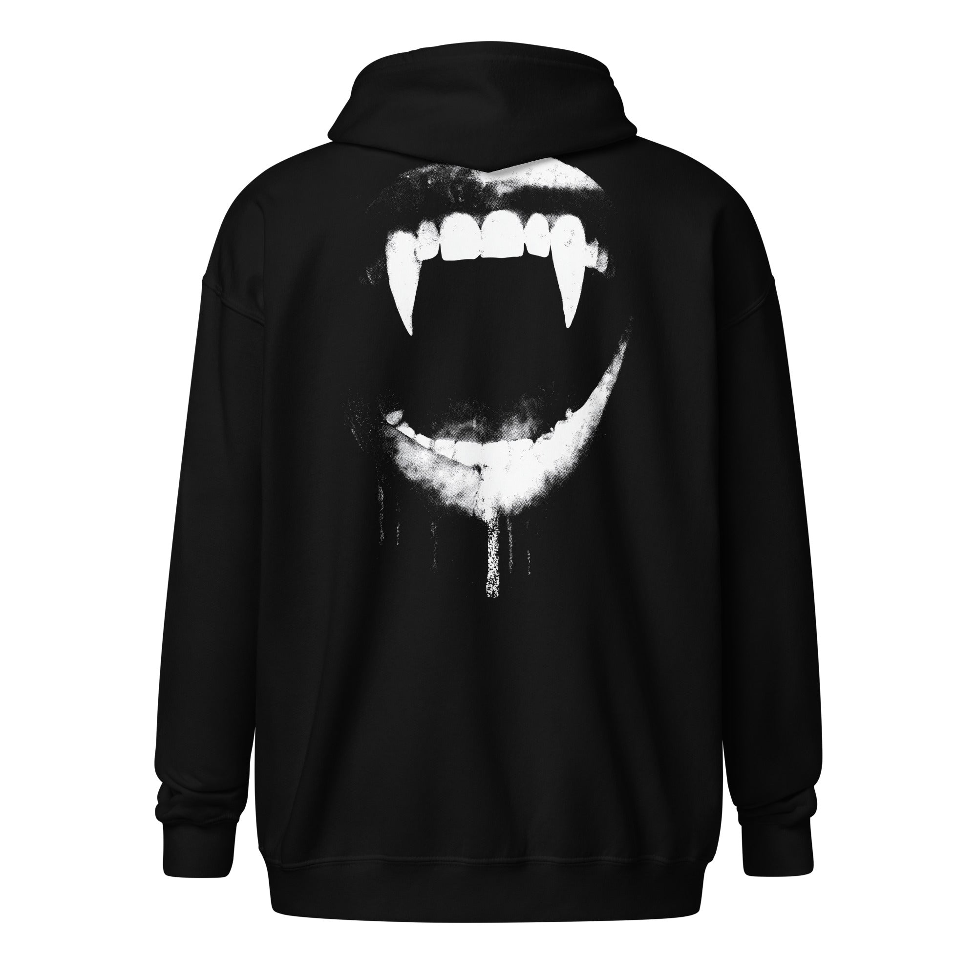 FANGS Zip Up Hoodie – Urban Myth Apparel