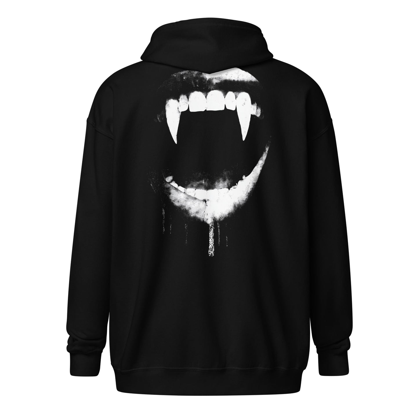 FANGS Zip Up Hoodie - Urban Myth Apparel