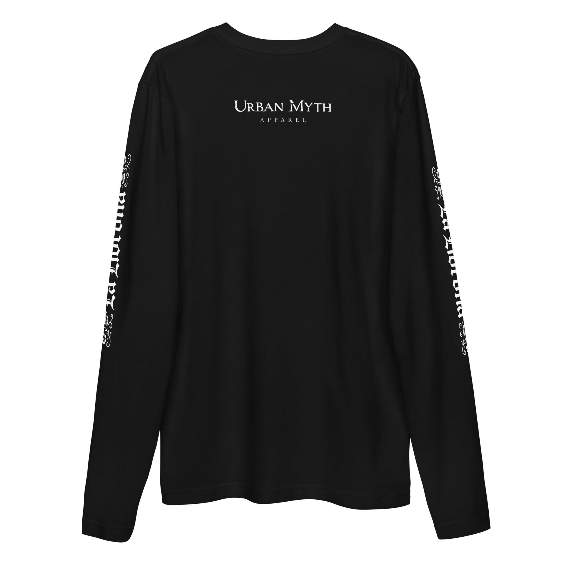La Llorona Long Sleeve Fitted Crew - Urban Myth Apparel