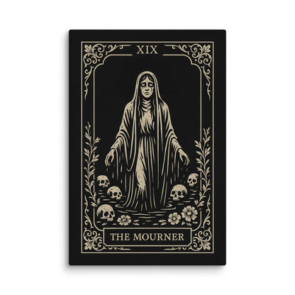 La Llorona Tarot 8x12 Canvas Print - Urban Myth Apparel