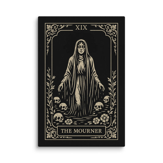 La Llorona Tarot 8x12 Canvas Print - Urban Myth Apparel
