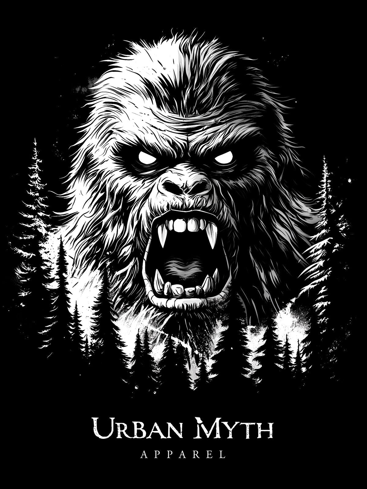 Limited Edition! Bigfoot Rage Tee - Urban Myth Apparel