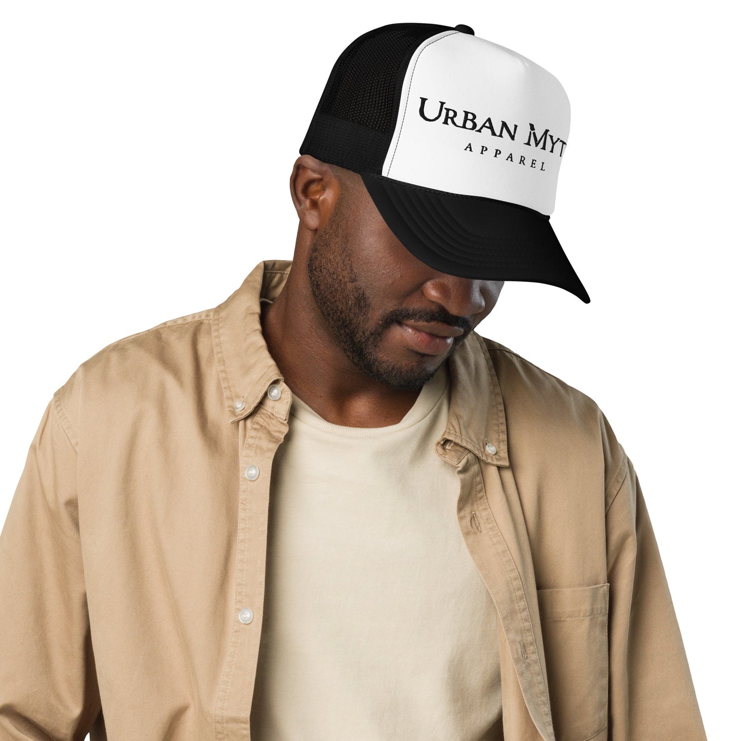 Logo Foam Trucker Hat - Urban Myth Apparel