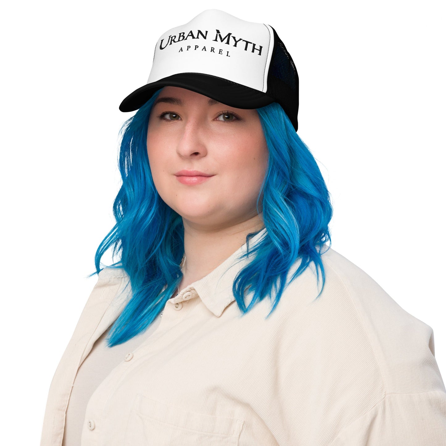 Logo Foam Trucker Hat - Urban Myth Apparel