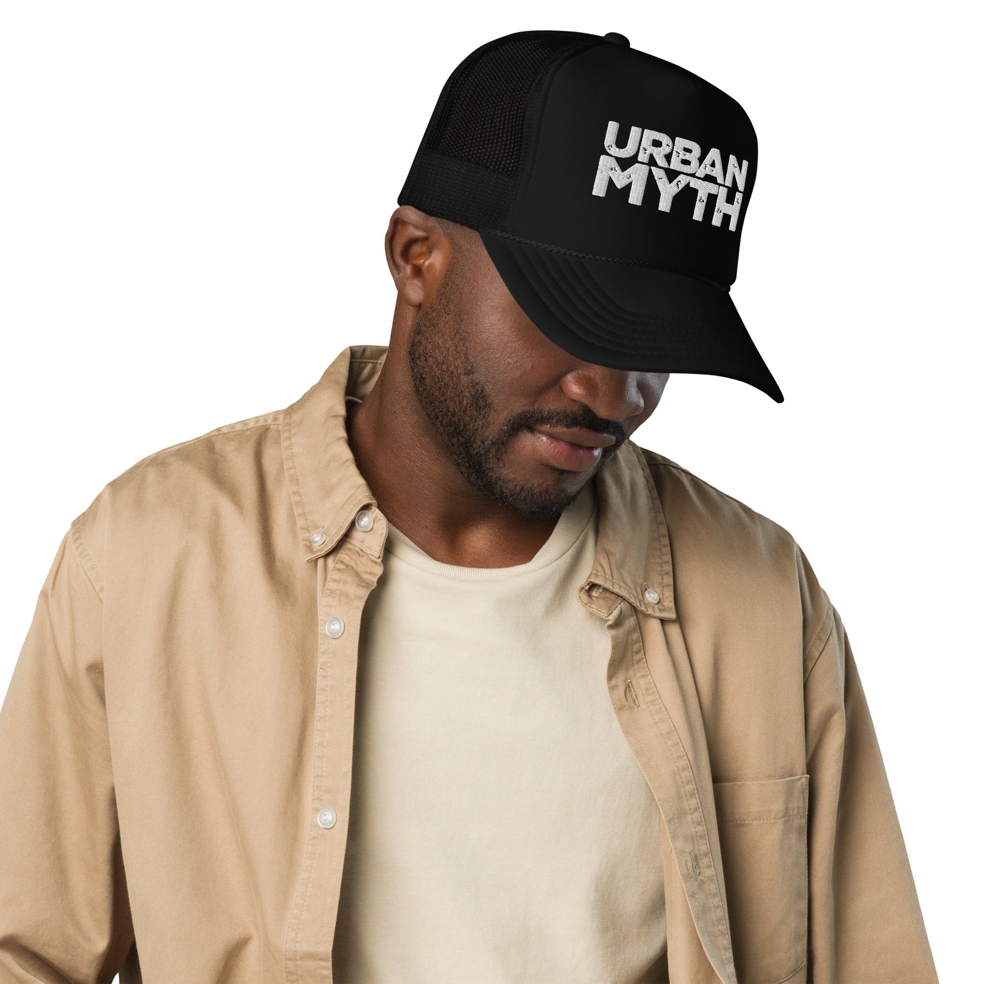 Logo Variant 1 Foam Trucker Hat - Urban Myth Apparel