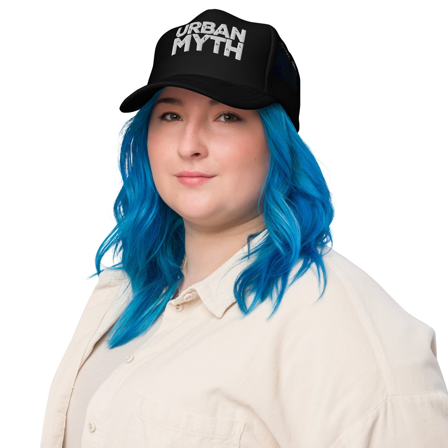 Logo Variant 1 Foam Trucker Hat - Urban Myth Apparel