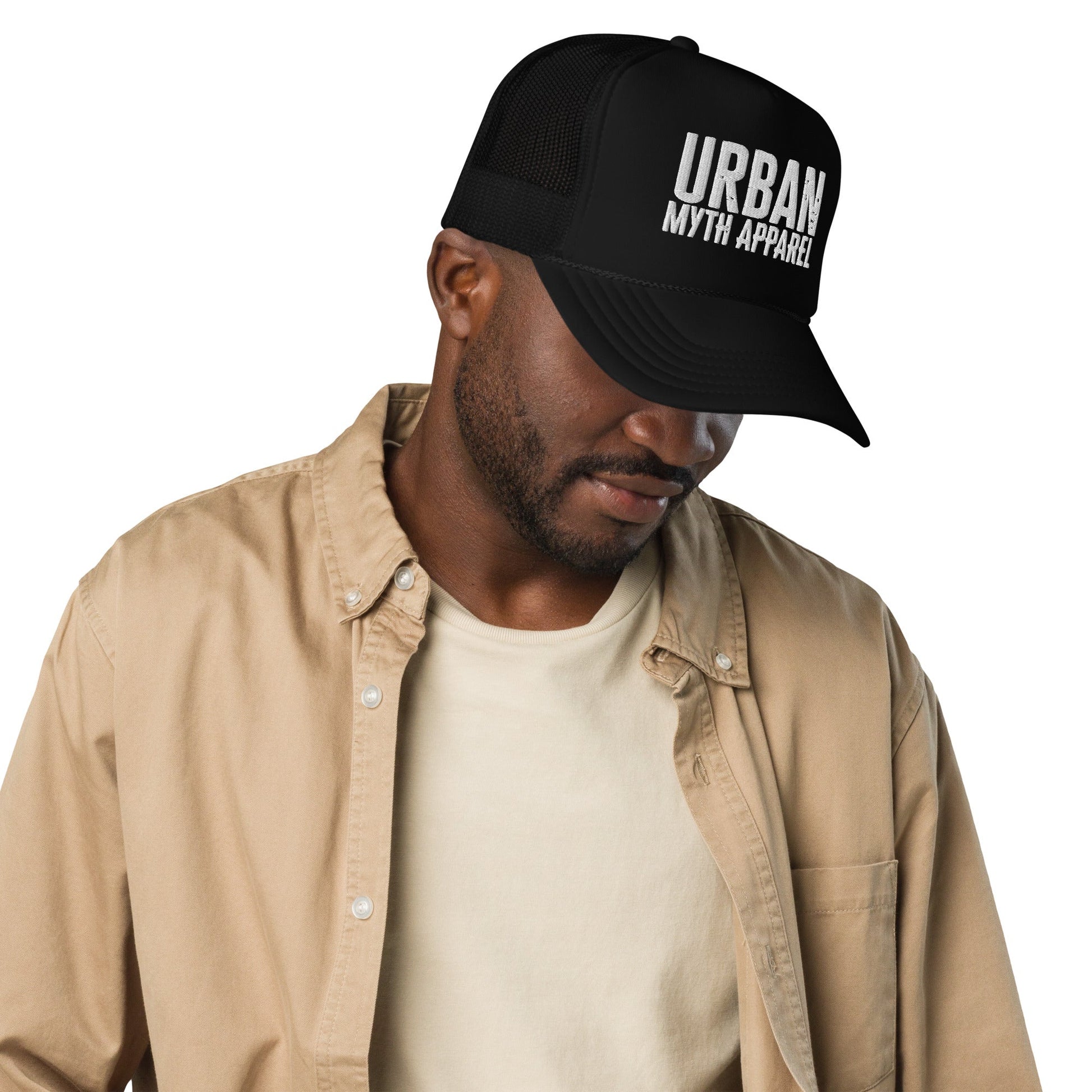 Logo Variant 2 Foam Trucker Hat - Urban Myth Apparel