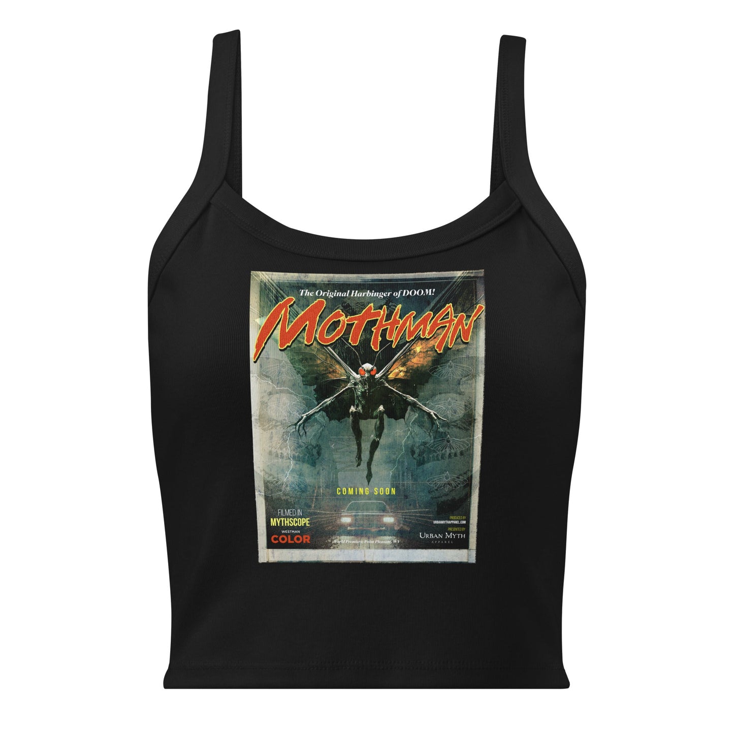 Mothman Women’s Micro - Rib Tank - Urban Myth Apparel