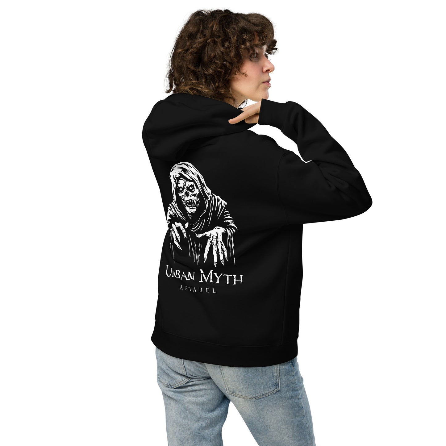 Reaper Logo Unisex Oversized Hoodie - Urban Myth Apparel