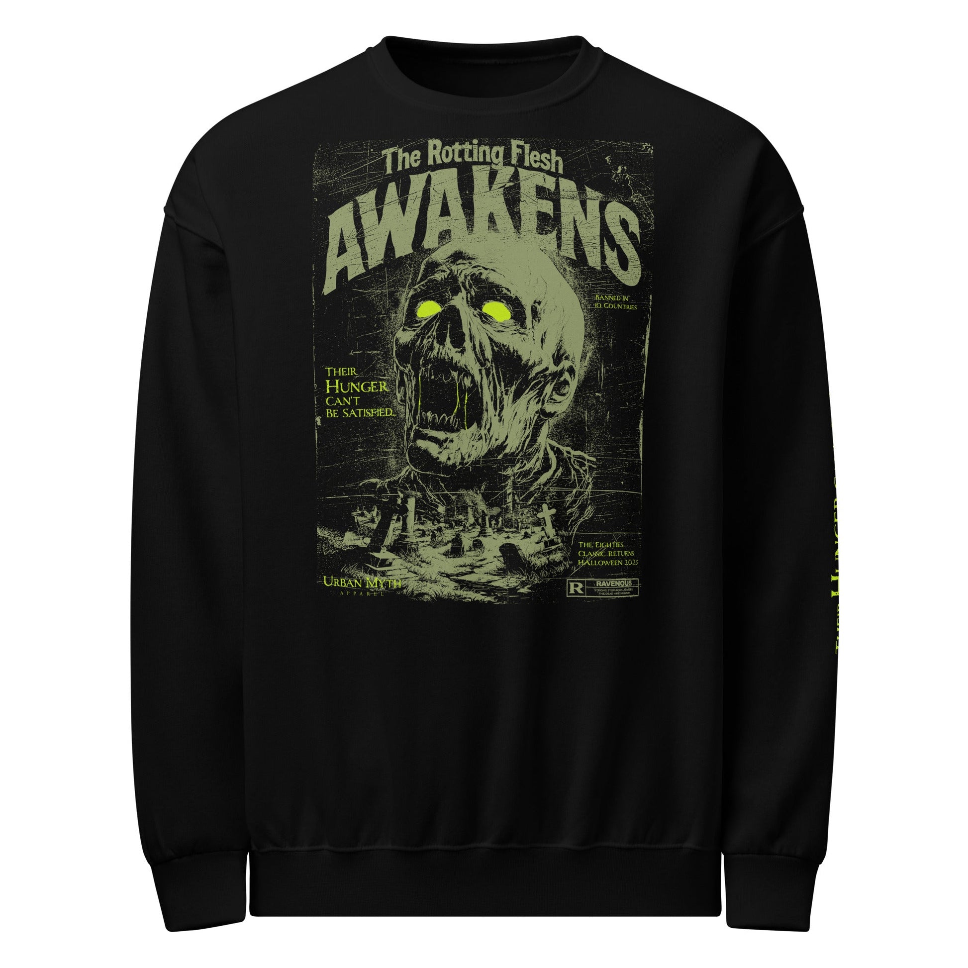 The Rotting Flesh Awakens - Crew Neck Sweatshirt - Urban Myth Apparel