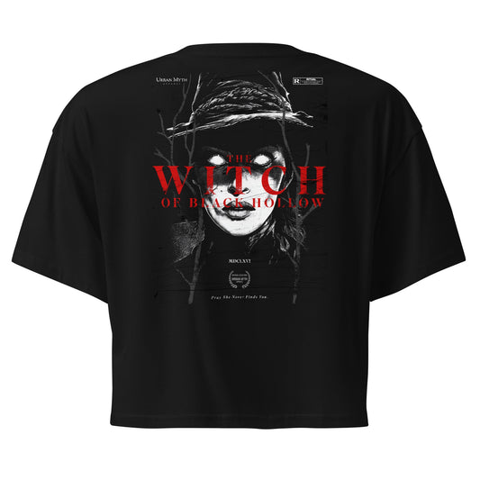 The Witch of Black Hollow Crop Top - Urban Myth Apparel