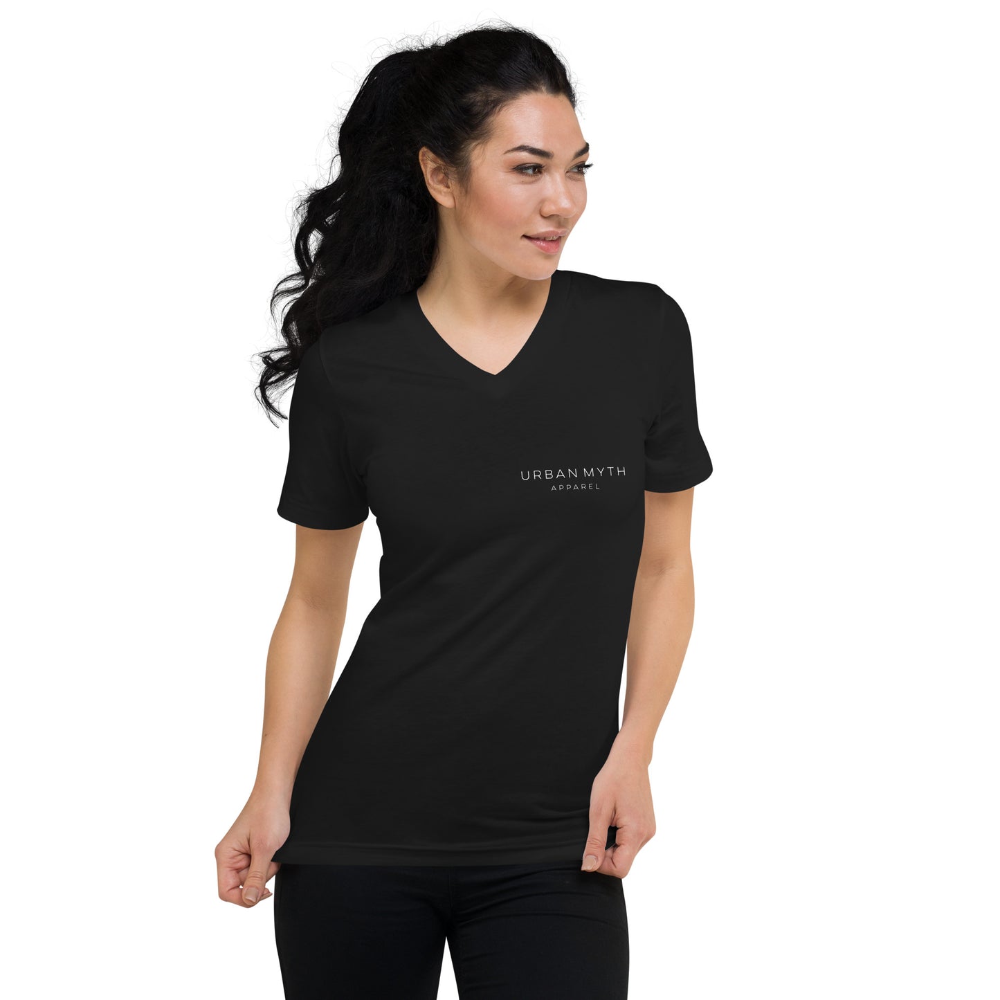 Women's V-Neck Tallman Logo Tee - Urban Myth Apparel